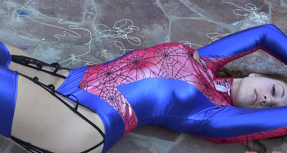 Outdoors Redhead Fucking Fucks Dildo Outdoor Outside Mollydoll Cosplay Spidergirl Manyvids Public