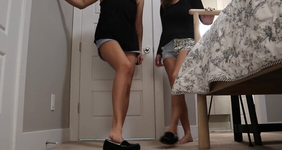 Milaap - Natalie Try A On Each Compare Us Watch 85 Shoe Mila And Swap Onlyfans Wears An 65
