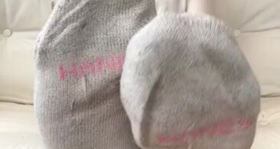 Mimisfeet1 - Sniffin To Enjoy Lucky My Foot Aka Weeks Onlyfans Of He One Perverts U81134601 These Going S Really Two Socks Wore For