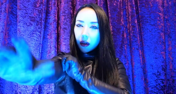 Mistressyouko - Suffer Leather My Onlyfans Gloved In Hands