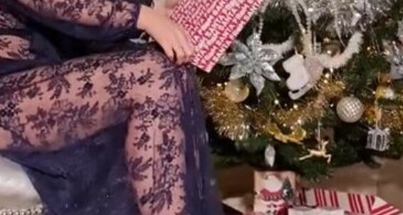 Fetishliza - Over You Christmas Onlyfans From I My Is All Unboxed But Gifts Jimmy Thank Finally