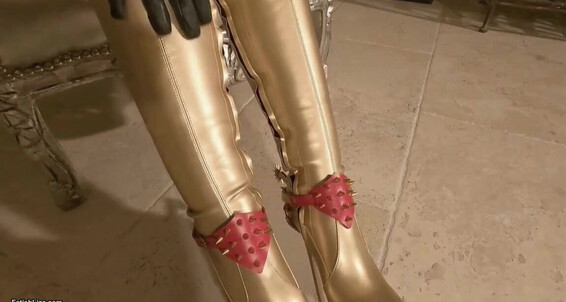 Poster for Fetishliza Really Dungeon If Serving You Are It Onlyfans Boots Me My Thereat In Is As