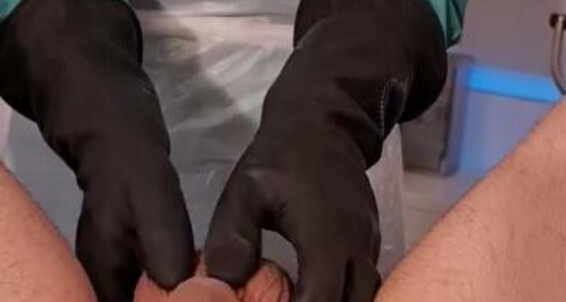 Poster for Fetishliza Needs Who Medfet Meanwhile Medical The At Surgery Onlyfans Treatment Handjob Gloved Some Gloves