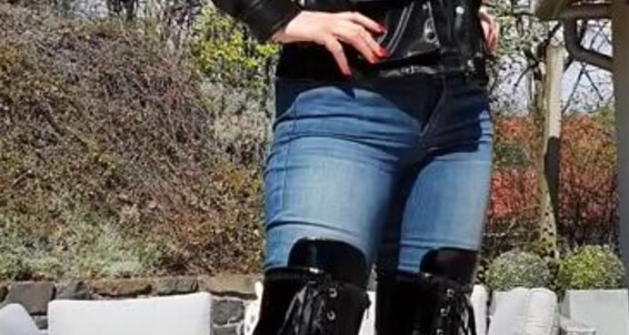 Fetishliza - You And Get New Boots Action Onlyfans Ready Extreme My Heeled Platform To See In Now
