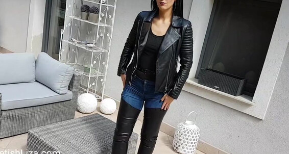 Fetishliza - Boots Slave Slavetraining My Worship Leatherboots Onlyfans Mistress Boot Leather Chap