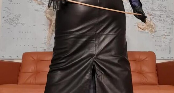Fetishliza - And Leatherclad Do Eager It Onlyfans A Ready My Tongue Is Properly Cane Governess Your Stiff Requires