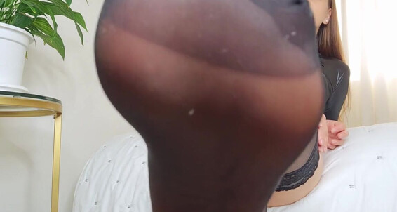 Lady Annabelle - Onlyfans Pantyhose Feet One All Clip Lady In Bare Annabelle