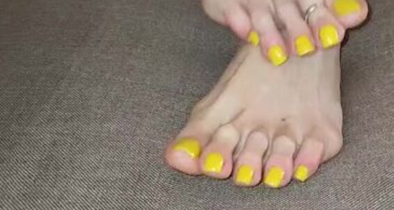 Olgainfinity - New Onlyfans Aka Olga Yellow Infinity Pedicure