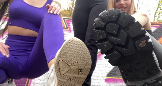 Cover Goddess Sofi Femdom Onlyfans Our Sneakers Are Very Dirty Taste