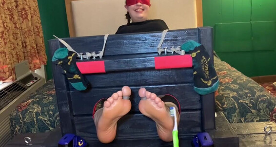 Devilsfootstool - Megan Onlyfans Renee In Tickled Stocks 3