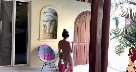 Outdoors On Theunlimitedgroup Manyvids Vacation Hotwife Dance Dancing Naked Patio The Nudity/Naked