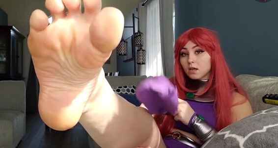 Nekonymphe - Starfire A Hard Her After Day Loves Of Front You Long Onlyfans In 3Eo Worshiping Feet