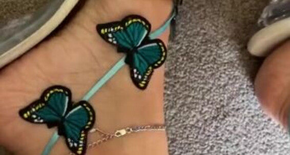 Deedeericanfeet - Footsies And Mules Onlyfans As Pov Clear In Cute Tease These Requested