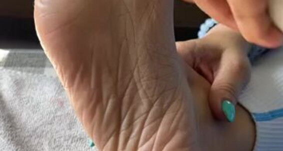 Cover Deedeericanfeet Onlyfans As Requested Pov One Sole View Wit Jizz N Oil
