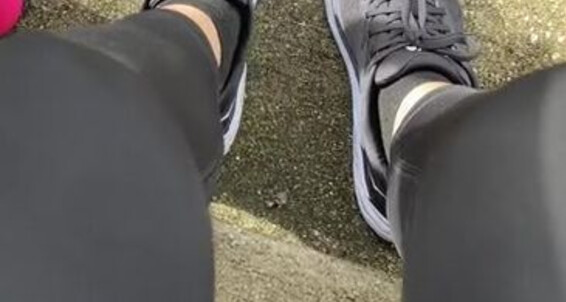 Cover Deedeericanfeet Onlyfans Gm Guys Went Out For A Morning Walk And Jog These R My New Hoka Sneakers Which I Love