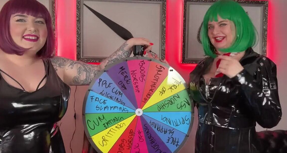 Cover Mistresskarino Femdom 11 05 2024 Onlyfans Video Spinning The Wheel Of Fortune Is Very Exciting