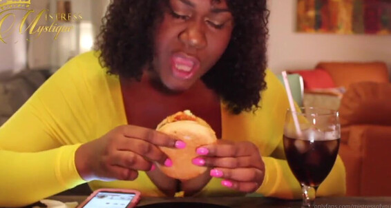 Mistress Mystique - Eating How Have Iwantmystique About Aka Onlyfans Mistress Do A Fetish Toiletfetish Brown Taboo Mystique Feedee You Women Foodie For
