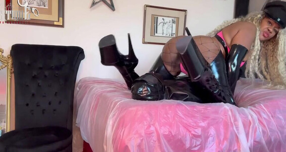 Poster for Mistress Mystique And Body Mystique Bag Onlyfans Gagged Masked Facesitting Toilet Stripped Blindfolded I Aka Dirty Mistress My Training In Iwantmystique Trapped Latex