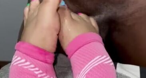 Cookieebaby - The On Onlyfans Fucked Feet My Cookieebabi Way Socks He Bust