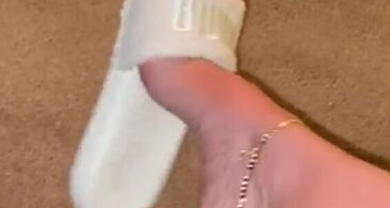 Goddesspersia71 - More Comfy Sexyfeet47 Need There My New N Morning Wednesday Happy Them So Onlyfans Slippers Showing Off Of