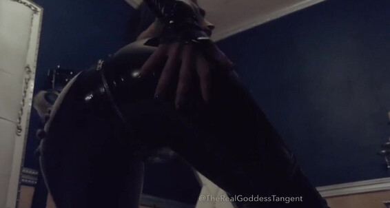 Goddesstangent, Video: Ass Tangent My Hands I Shot Mistress Latex Aka You How Clad Worship Feet Boots Am Your Goddess Onlyfans Love
