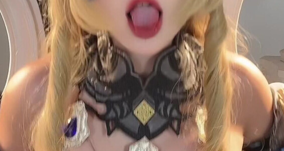Sayo Momo - Navia Genshin V Momo 3 Sayo Caspar Impact
