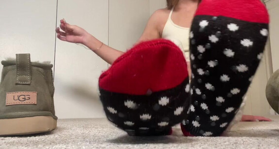 Sizetensolemates - Your Mouth Santa Ready Socks Onlyfans For