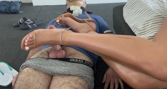 Missrose Heels - Look At Face His Him Milking Missrose Heels Covering With Some Cock Onlyfans Socks Smelly
