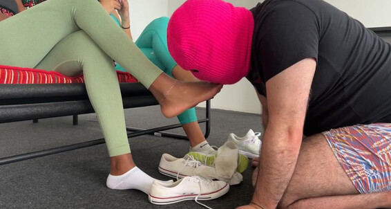 Missrose Heels - A Lucky Boy Again After And This Missrose Our Goddessannabelle Heels With Workout Onlyfans Sweaty Arabfoots Cleaning Feet