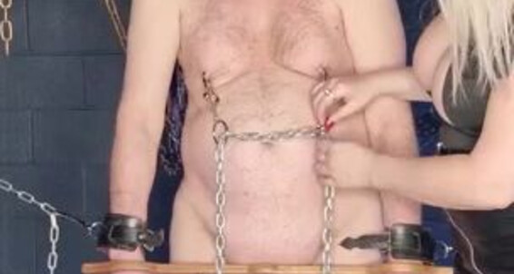 Lady 3 Up Chained Part Borgia Onlyfans Sara