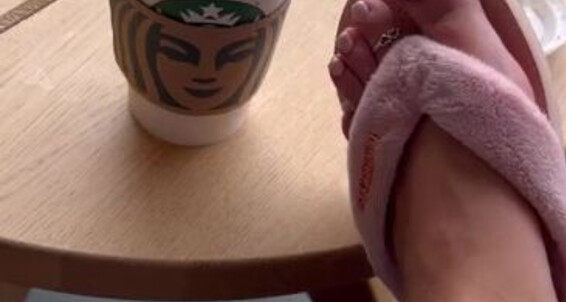 Footsiegalore - Grab To Friday Flop While My Goi Onlyfans Coffee Shop A Watch Flip And I Get Me Eat Breakfast Feet