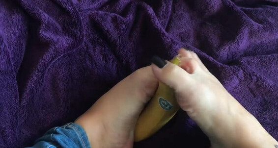 Footsiegalore - Only My With Fans Banana Exclusive Onlyfans Peeling Toes