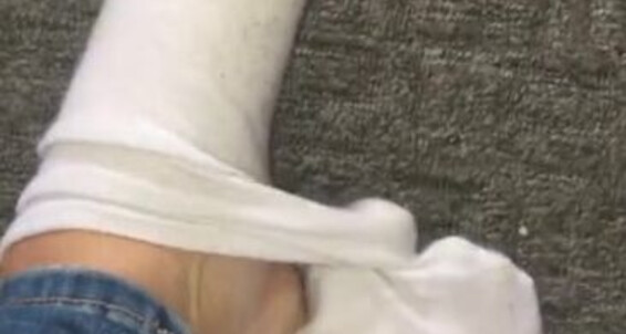 Footsiegalore - A Throwback Only Removal Sock To Fans Exclusive Onlyfans Video Summer