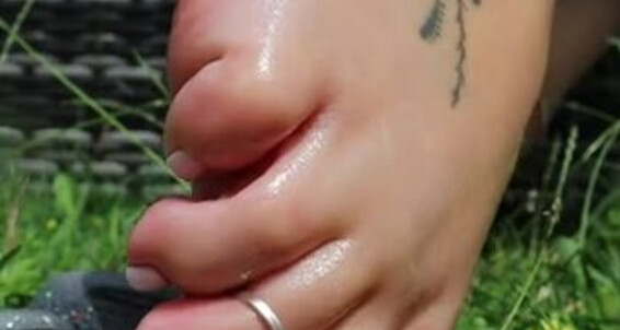 Poster for Outdoor Footsiegalore Sum Super And Wrinkled Slide Flop Soles Slippery Play Oily Down Slip Onlyfans Flip These Saturday