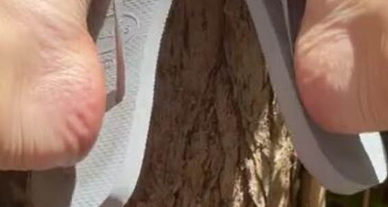 Footsiegalore To Had Today My Glistening Give Onlyfans Way Glittery And Was Pedi With The Si These Havi Ax Popping Were Feet