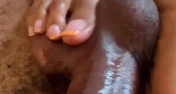 His Onlyfans Torisoless Stokes With Ballsss And Playing Toe