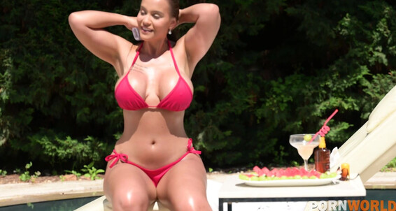 Poster for Gp2960 Big Boobed Anal Pornworld Enjoys Mendez Jennifer Hottie Poolside Slamming