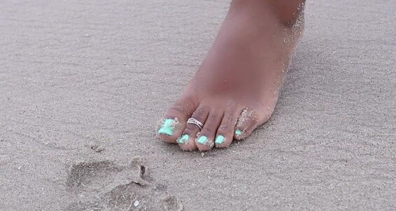 Poster for Toes Sassytoesforyou Beach Trip Aka To Onlyfans The Sassy A