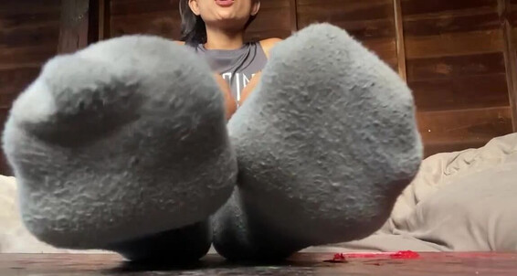For Wearing These The My Onlyfans Smelly S Were Wet Soles Been Ran After Feet And Socks I Because Had Goddessnutty2 8 Of