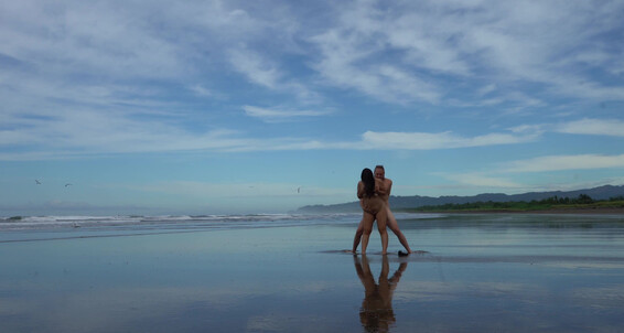 Poster for Couple Beach Outdoors Andregotbars Dream Sukisukigirl0 2 Goals Public The On Sex