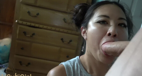 Sukisukigirl - Creampie Throatfuck Green White Asian Cock Pov Gets Eyed