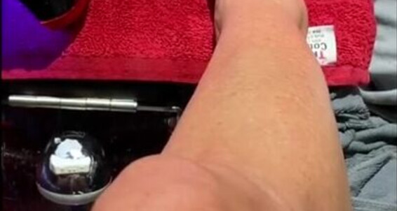 Janet Mason, Video: Nail Salon Onlyfans Session Clip Todays 4K Hot Pedicure Pink And Manicure In Janetmasonfeet L Shot