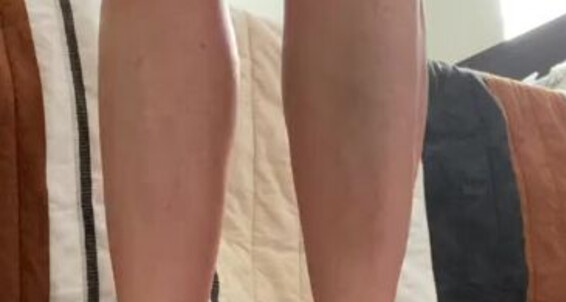 Janet Mason - Dangle Unzip And Leg Cross I You Dip Tease Red Janetmasonfeet Y Stiletto Onlyfans