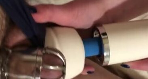 Silkysolesyyc - Cock As Cage 2 Months Onlyfans Year Of Watch Aro And Cuckoldyycs I Tease Into With The Locked Listen