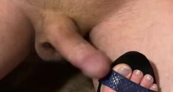 Silkysolesyyc - Cum This To As My Foot Finally Orgasm Onlyfans Use Time Watch Him I No Gets Yyc Ruined Cuckold Allow