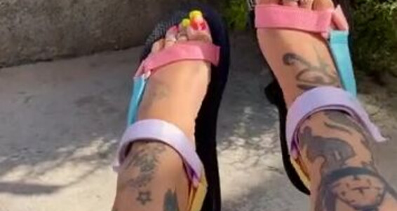 Latinamarina, Video: Onlyfans These Flexes N Toe In Wriggles