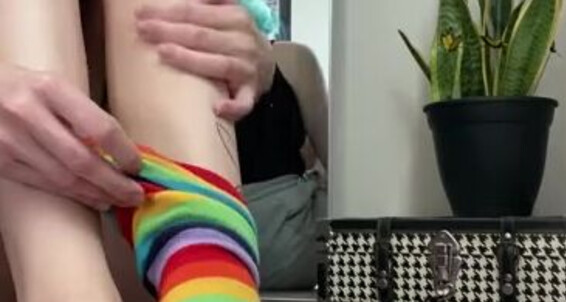 Do Or Off These You Socks Aka Skye Better Solesofskye Rainbow On Onlyfans Like