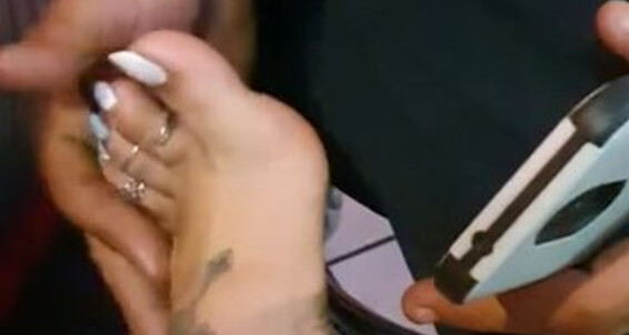 Poster for Msmaddy From He Bar My The Guy But Wanted At Charlotte To Onlyfans Barhe Not Foot Aka Madsoles 1 Suck Toes Rub In