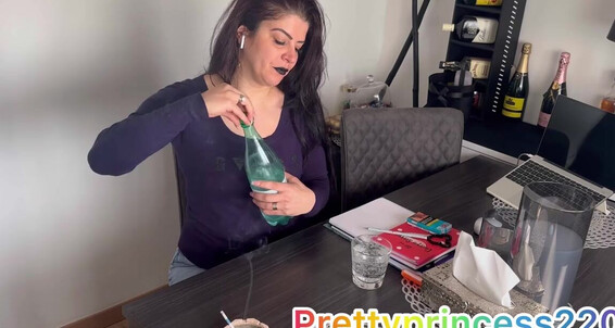 Poster for Prettyprincess220 Video Drinking 2024 Full And 02 Smoking Onlyfans 16 Burping