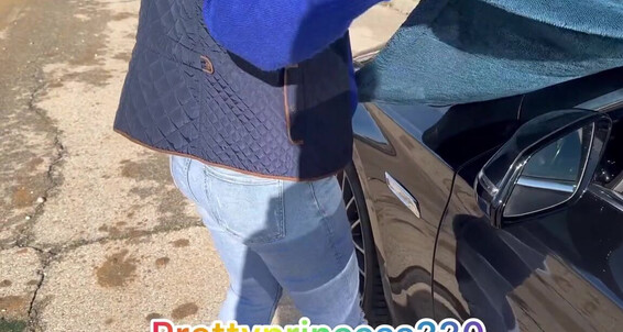 Poster for Prettyprincess220 Video 29 2024 Cleaning Car And Public 03 Onlyfans The Farts